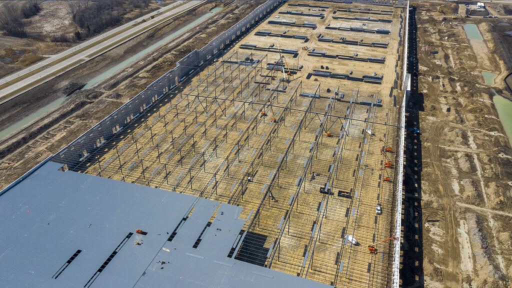 MEDLINE DISTRIBUTION CENTER Steel Fab